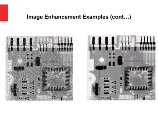 Image Enhancement Examples (cont…)
 