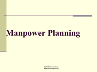 Manpower Planning 