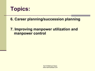Manpower Planning