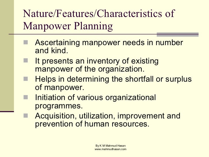 Manpower Planning