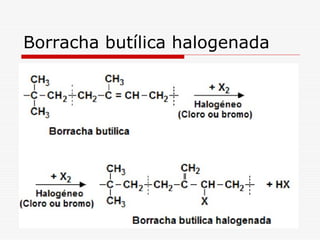Borracha butílica halogenada

 