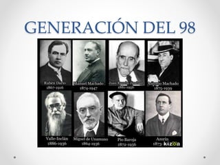 GENERACIÓN DEL 98
 
