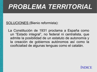 Intento fracasado de la Ley de arrendamientos de Giménez Fernández. ÍNDICE 