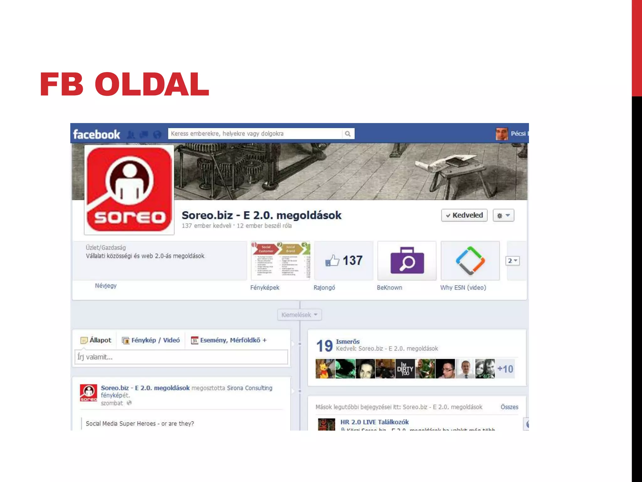 FB OLDAL
 