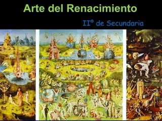 Arte del Renacimiento IIº de Secundaria 