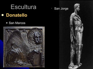 Escultura Donatello San Marcos  San Jorge 