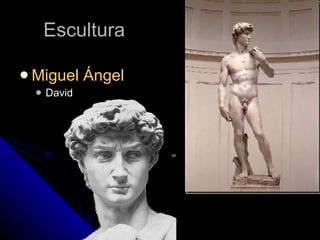 Escultura Miguel Ángel David 