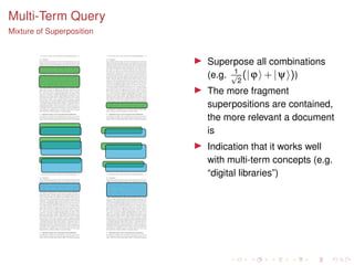 Interactive Information Retrieval inspired by Quantum Theory | PDF