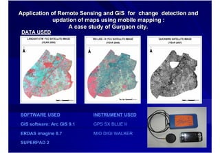 Iirs Remote sensing application in Urban Planning | PDF