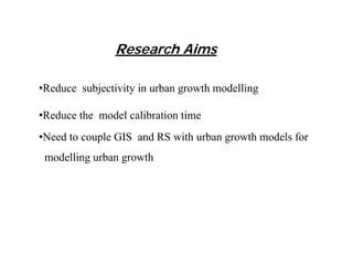 Iirs Artificial Naural network based Urban growth Modeling | PDF