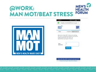 Men Health Mot Form.pdf Men's health and the workplace | PDF