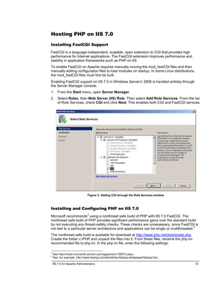 IIS 7.0 for Apache Administrators