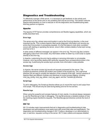 IIS 7.0 for Apache Administrators