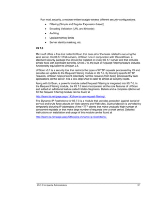 IIS 7.0 for Apache Administrators