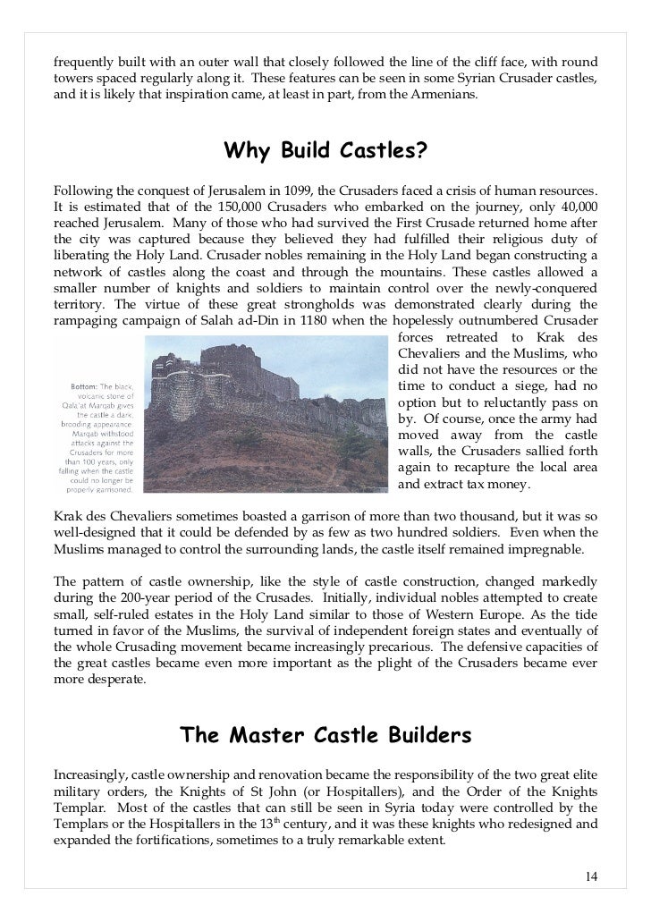 Iisa Medieval Castles Student Workbook - 
