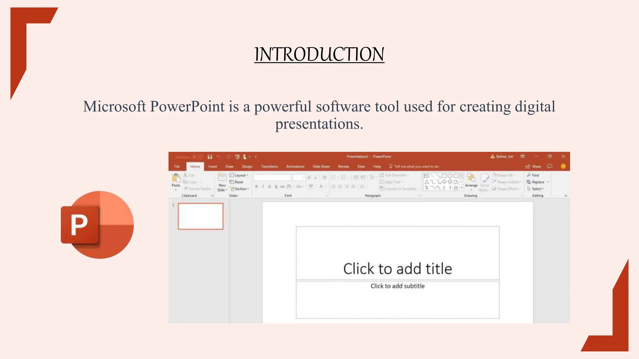 MS PowerPoint pptx
