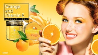 Iisis Orange & Vitamin E Bath Salt 250 gm by Phyto Atomy