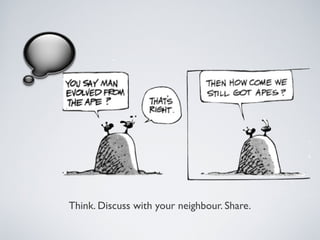 Think. Discuss with your neighbour. Share.
 