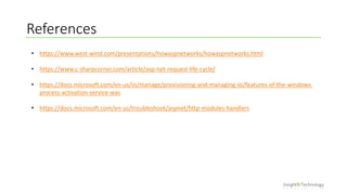 IIS request process | PPTX | Cloud Computing | Internet