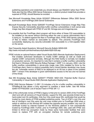 IIS Security And Programming Countermeasures