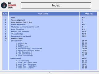 Index
CONTENTS PAGE NO.
S.NO.
1.

2.

3.

4.

5.

6.

7.

8.

9.

10.

11.



Index

Acknowledgement

About Business Club ...