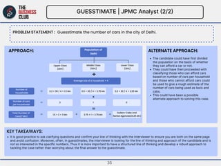 KEY Takeaways:
It is good practice to ask clarifying questions and confirm your line of thinking with the interviewer to e...