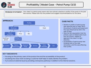 KEY Takeaways:
Approach:
Problem statement : Your client is a petrol pump owner who has noticed a decline in profits of th...