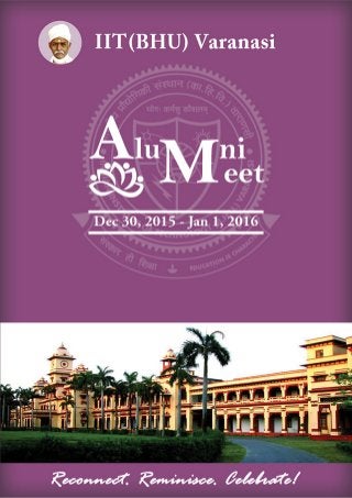 IIT (BHU) Alumni Meet brochure