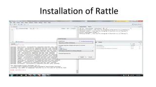 Installation of Rattle
 