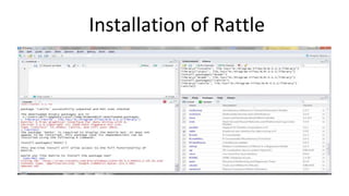 Installation of Rattle
 
