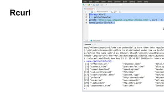 Rcurl
 