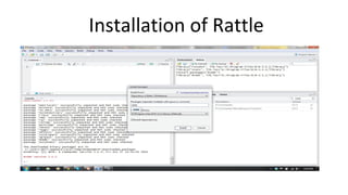 Installation of Rattle
 