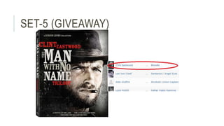 SET-5 (GIVEAWAY)
 