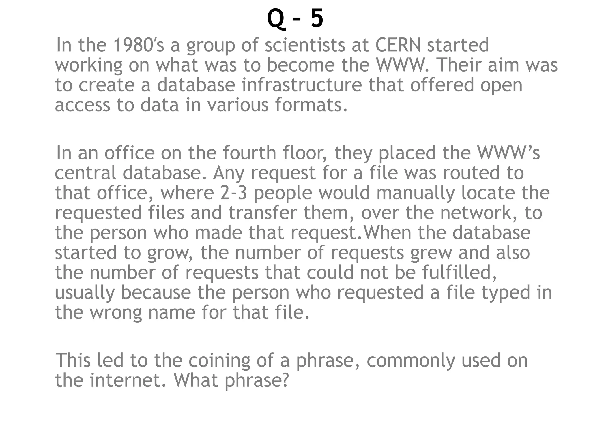 Tech quiz | PPT