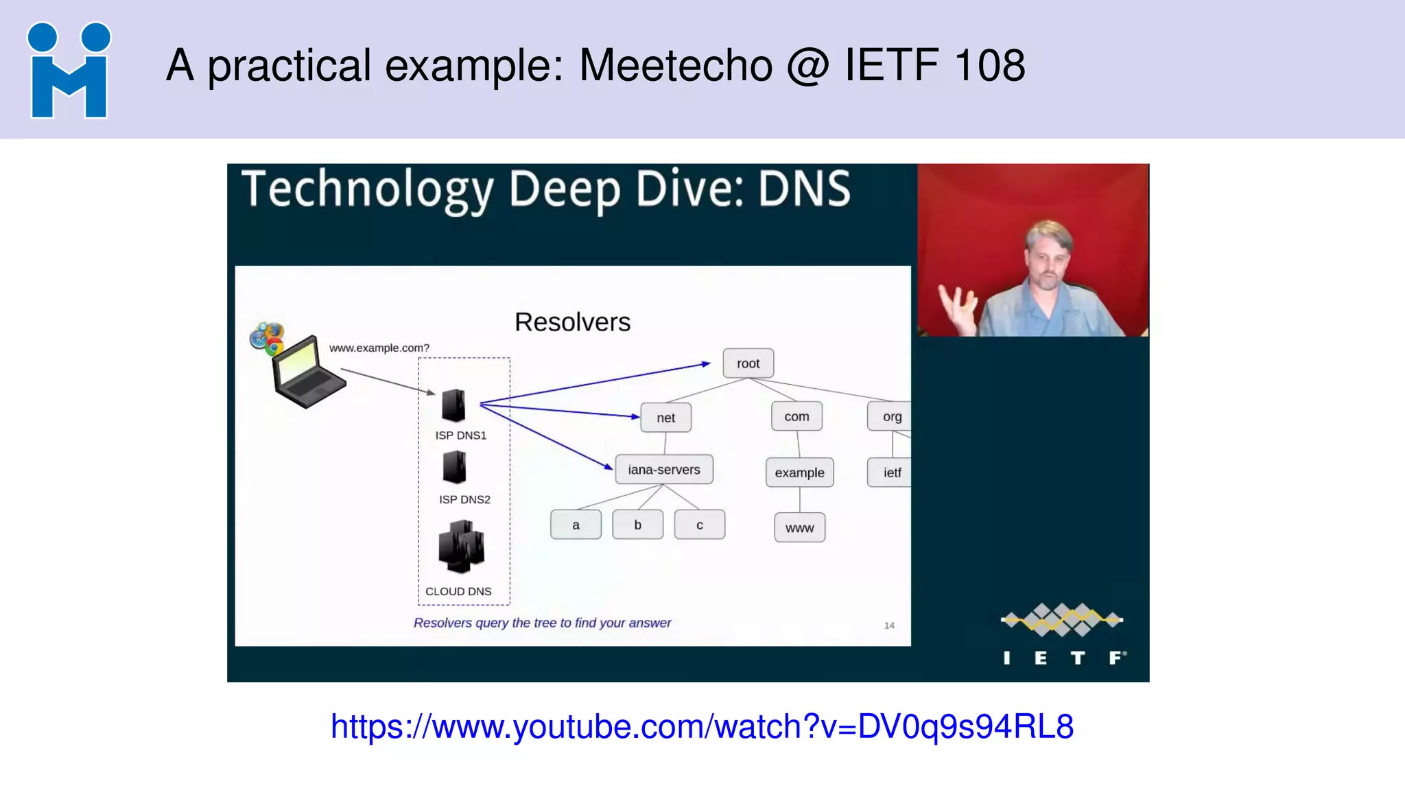 A practical example: Meetecho @ IETF 108
https://www.youtube.com/watch?v=DV0q9s94RL8
 