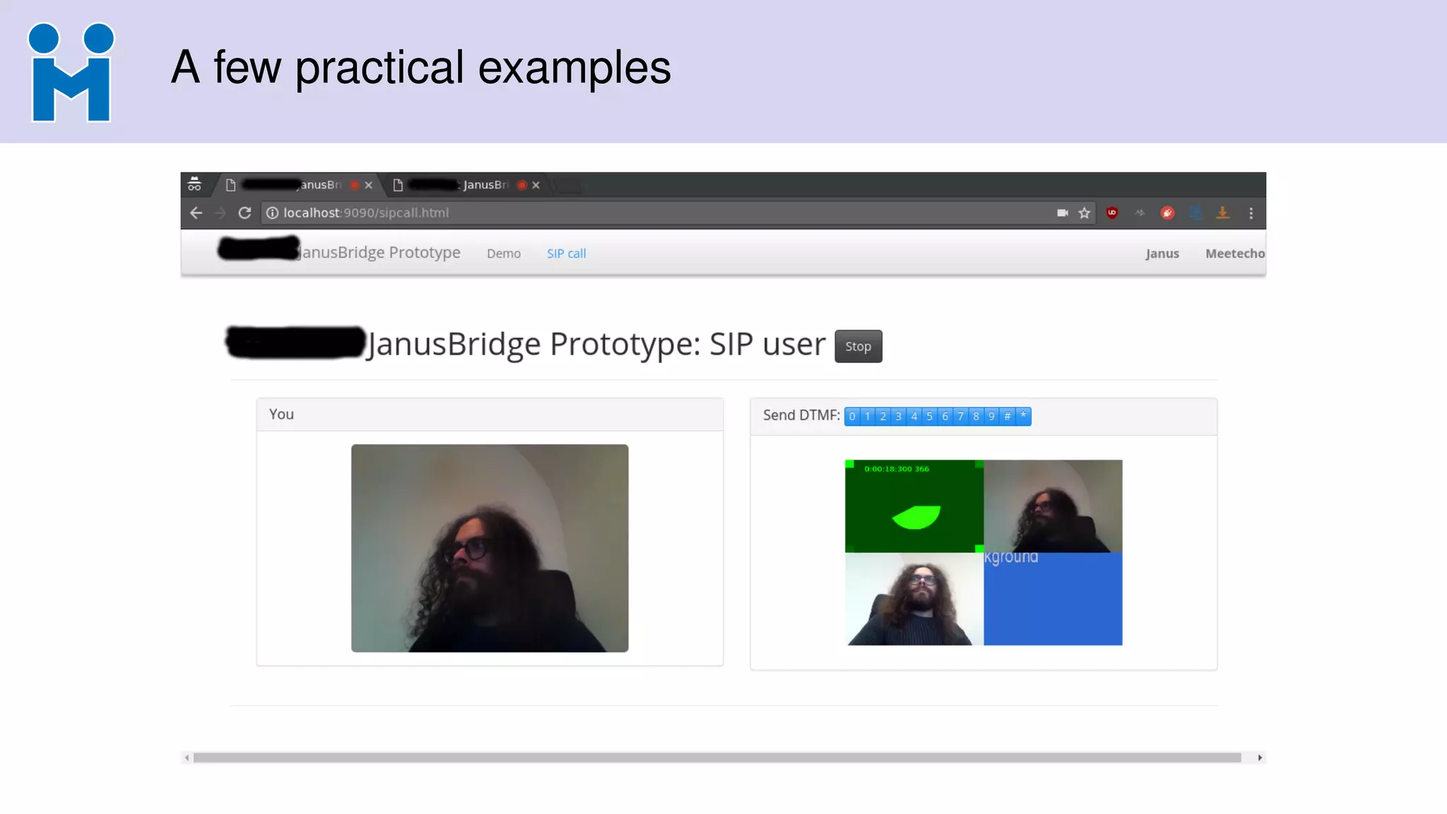A few practical examples
 