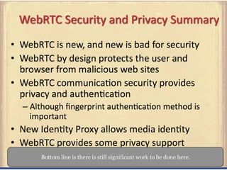 Bottom line is there is still significant work to be done here. 
 