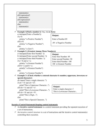 Comprehensive Guide to Flow Control and Functions in Python Programming ...