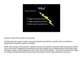 IIW-2009a Games (Session F10)