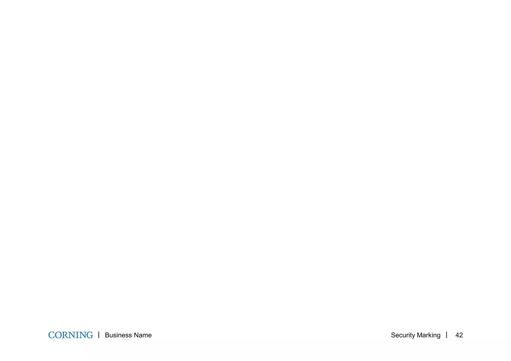 Business Name Security Marking 42
 