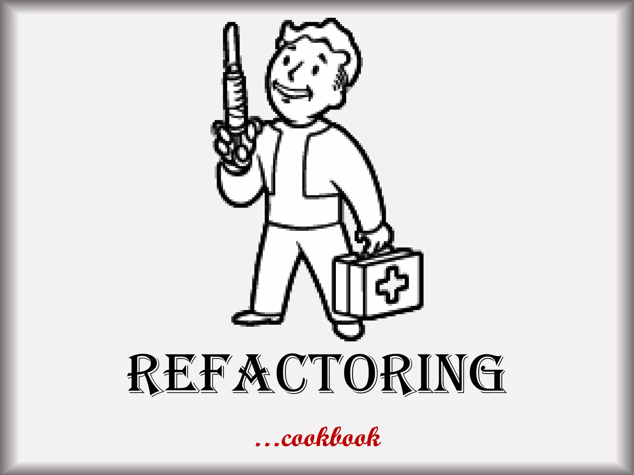 Refactoring
…cookbook
 