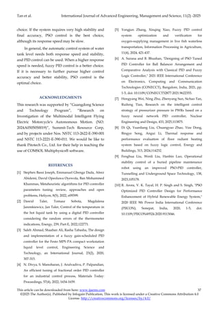 The Control Analysis of Single Capacity Water Tank Liquid Level System ...