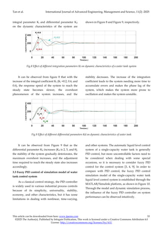 The Control Analysis of Single Capacity Water Tank Liquid Level System ...