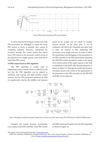 The Control Analysis of Single Capacity Water Tank Liquid Level System ...