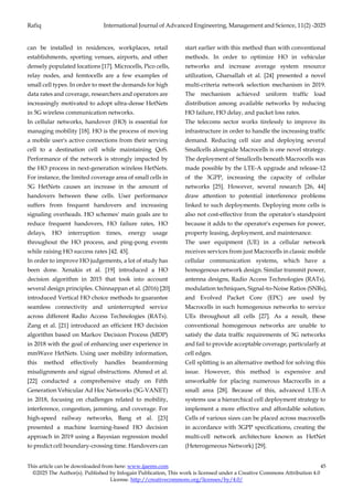 Handover Optimization Scheme for 5G Heterogeneous Network | PDF