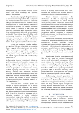 Perceptions of Undergraduate Nursing Students Towards Simulation-Based ...