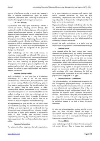 Impact of Agile Project Management on IT Projects | PDF