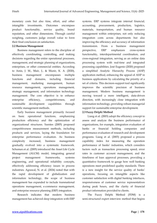 A Study on the Dimensions of ERP in Taiwan’s Information Industry Using ...