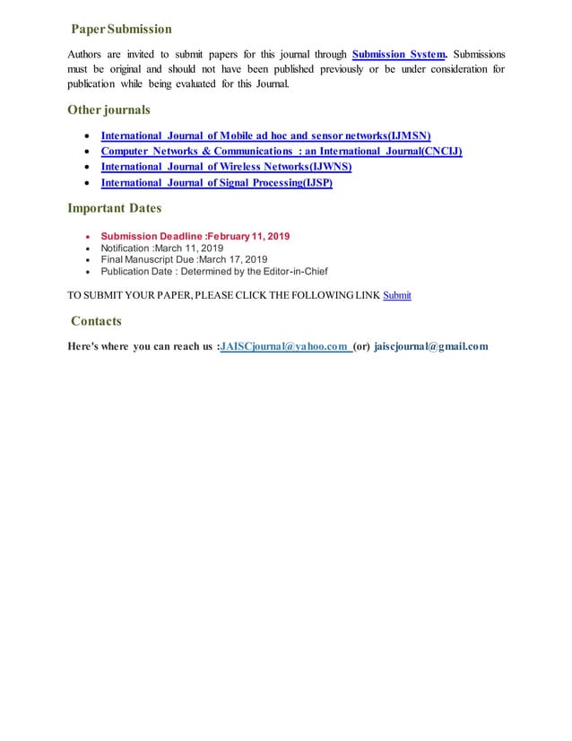 International Journal of Artificial Intelligence and Soft Computing ...