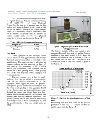 A Replacement of Fine Aggregate in Concrete | PDF